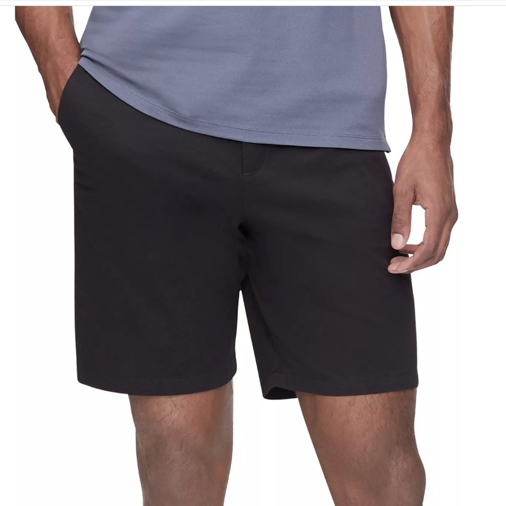 Men's Calvin Klein 100% cotton black shorts size 38